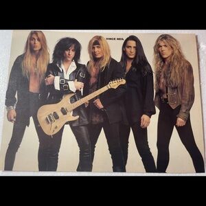 Vince Neil Band Pinup